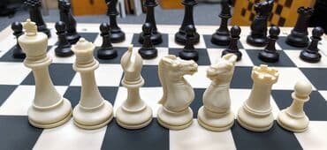 фигуры для шахмат: Шахматы Стаутон турнирные Король 9.5см Королева 8см Вес около 2кг — 4