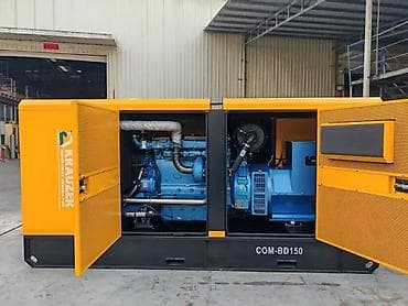 лабораторный блок питания: Дизельный генератор KRAUZER COM-BD150 - Тип: стационарный дизельны - — 2