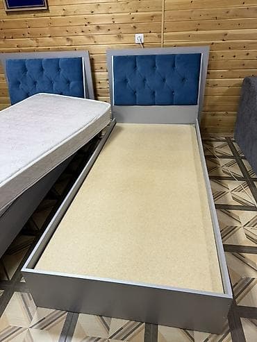 Дом и сад: Односпальная кровать, С мягким изголовьем, длина - 200 см — 2