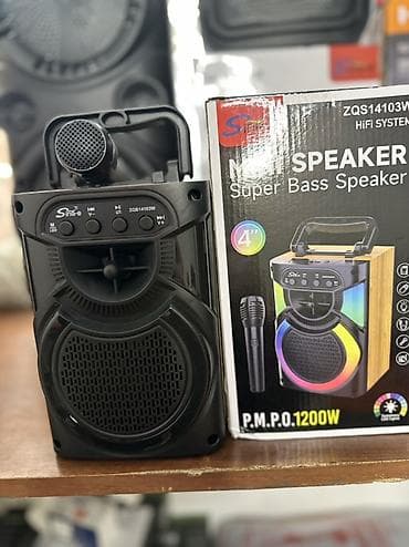 Аудиотехника: Портативная акустика Sing-e ZQS14103W (HiFi System) с микрофоном - — 7