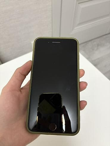 талас айфон 7: IPhone 7 Plus, Б/у, 128 ГБ, Черный, Чехол, 100 % — 1