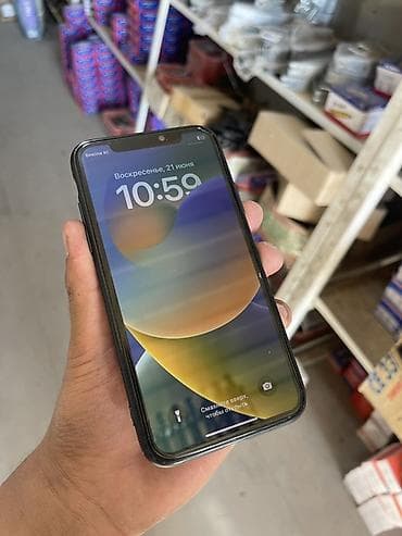 IPhone X (модель MQAF2RU/A) 256 ГБ АКБ 78% Сост идеал