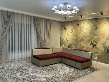 посуточный дом бишкек: 3 комнаты, Душевая кабина, Постельное белье, Парковка — 7