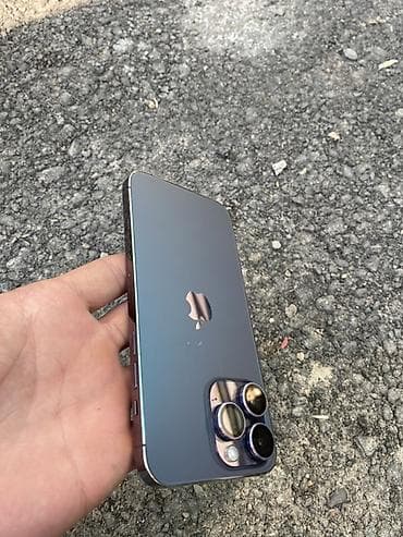 mf 3010: IPhone 14 Pro Max, Б/у, 128 ГБ, Синий, 84 % — 4