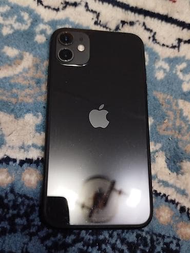 iphone 11 64: IPhone 11, Б/у, 128 ГБ, Черный, Защитное стекло, Чехол, 83 % — 2