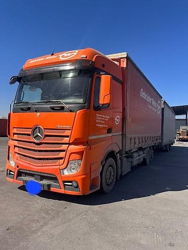эстима двери: Тягач, Mercedes-Benz, 2014 г., Тентованный — 1
