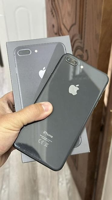 iphone cr: IPhone 8 Plus, 64 ГБ, Space Gray, Коробка, 74 % — 1