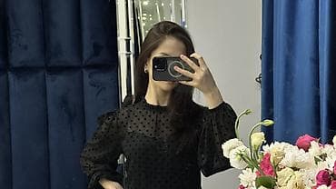 Повседневные платья: Повседневное платье, Длинная модель, Трикотаж, M — 3