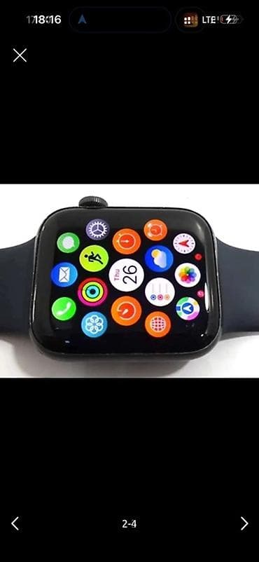 ipad 8th: Срочно Apple Watch SE 44 мм — чёрный алюминий + чёрный силиконовый — 3