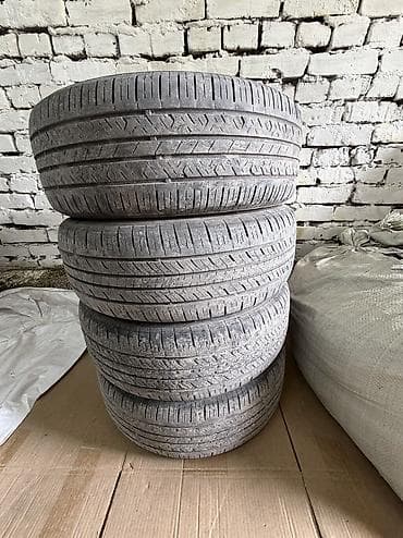 Шины: Шины 185 / 65 / R 14, Лето, Б/у, Комплект, Легковые, Корея, Hankook — 1