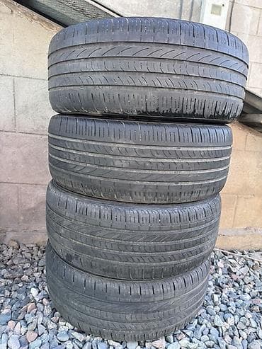 rav4 2001: Шины 225 / 45 / R 18, Лето, Б/у, Комплект, Легковые — 4