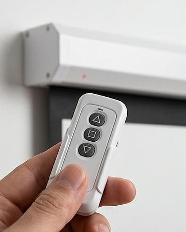 4k 4к: ВАУ! Ваш личный кинотеатр на 100 дюймов! Electric curtain за 9900 сом — 2
