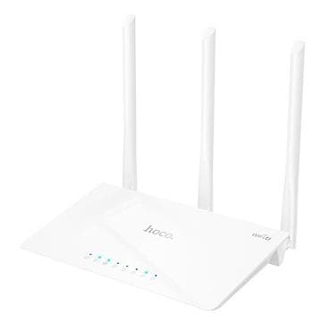 Wi‑Fi роутер Hoco (белый) с 3 внешними антеннами - 3