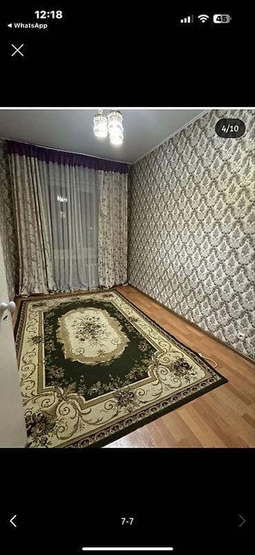 комната с подселением аламедин 1: 3 комнаты, Собственник, С мебелью полностью — 7