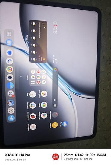 android мониторы: Планшет, Xiaomi, память 256 ГБ, 11" - 12", Wi-Fi, Б/у, цвет - Серый — 1