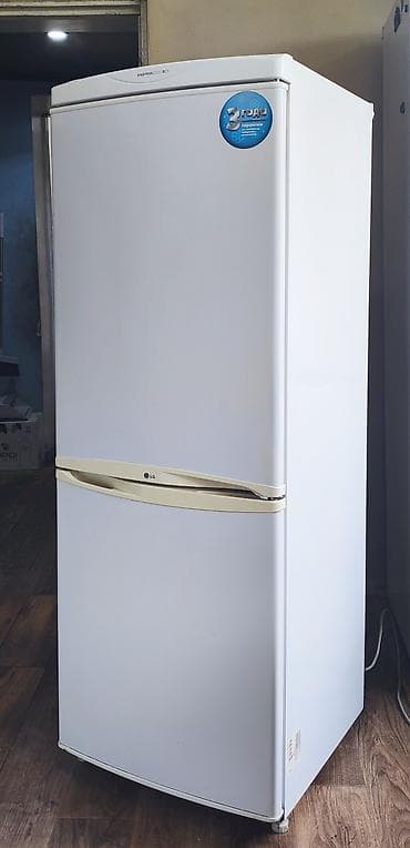 Холодильник LG, Б/у, Двухкамерный, De frost (капельный), 55 * 155 * 57