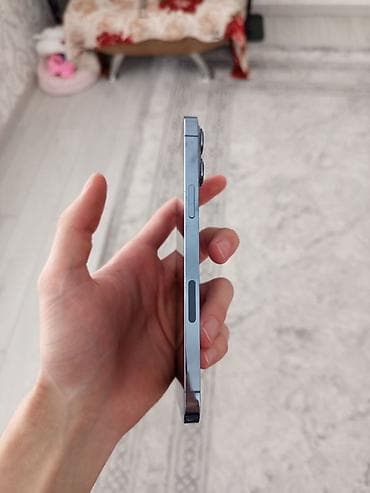iphine 13 pro: IPhone 13 Pro Max, Б/у, 256 ГБ, Sierra Blue, Чехол, 85 % — 4