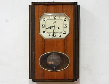 Часы настенный Орловский часовой завод, 1959 год с паспортом