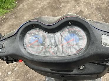 150 куб скутер: Скутер Honda (наклейки Honda/Dunlop), синие пластиковые панели и — 5