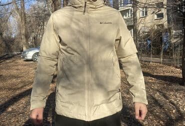 Утепленная куртка Колумбия Цвет:бежевый Размер: m,l,xl Турция at lalafo.kg Утепленная куртка Колумбия Цвет:бежевый Размер: m,l,xl Турция