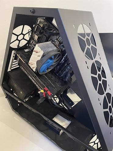 pc card: Компьютер, ядер - 6, ОЗУ 16 ГБ, Для несложных задач, Б/у, AMD Ryzen 5, NVIDIA GeForce RTX 2070 Super, NVMe — 1