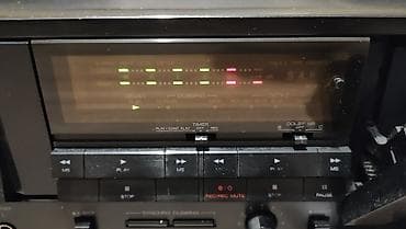 аудио переходник: 4 аппарата: 2х кассетный магнитофон Aiwa 616, очень редкая магнитола — 3
