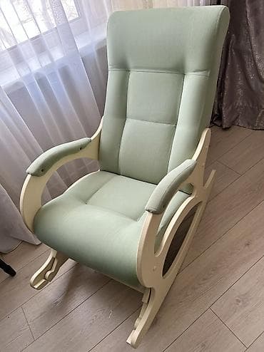 Кресла-качалка, Платная доставка, Самовывоз, цвет - Зеленый