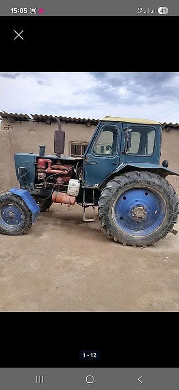 турецкий трактор: Трактор колесный с кабиной Описание: - Колесная схема 4х2, задний — 1