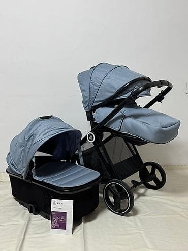 cynebaby коляска: Коляска, Babyzen yoyo, цвет - Голубой, Новый, Самовывоз — 1