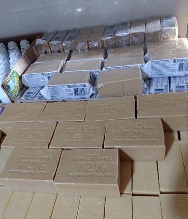 бытовая химия оптом: Хозяйственное мыло 72% - Классическое твердое мыло с массовой долей — 1