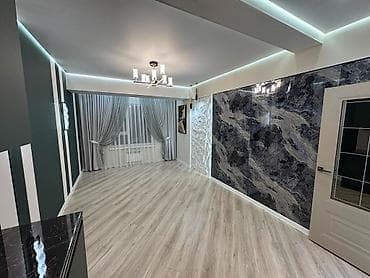 binar: 2 комнаты, 45 м², Тунгуч мкр Элитка, 6 этаж, Евроремонт — 3