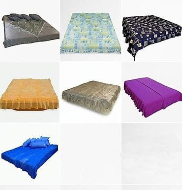 Канцтовары: Покрывало на двухспальную кровать, б/у, цена за 1 шт — 1