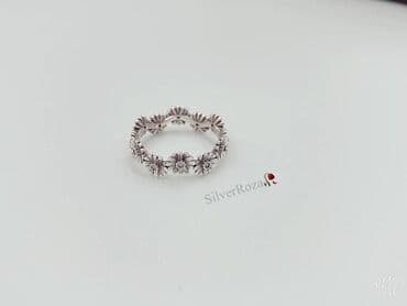 Киреге берилүүчү кийимдер: Шакек, Коктейл шакеги, Аялдарга, Фианит, Жаңы — 2