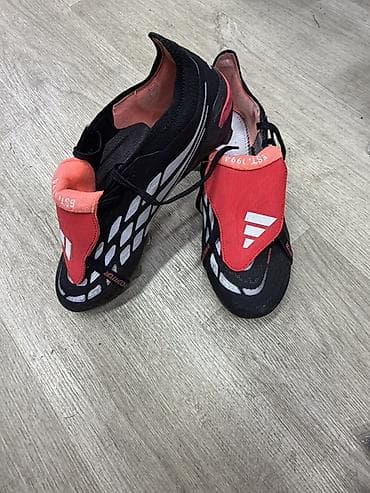 nike react: Футбольные бутсы Adidas Predator (FG) Размер :41 Черно Красные Одел — 4