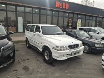 корейский мопед: Ssangyong Musso: 2002 г., Автомат, Внедорожник — 1