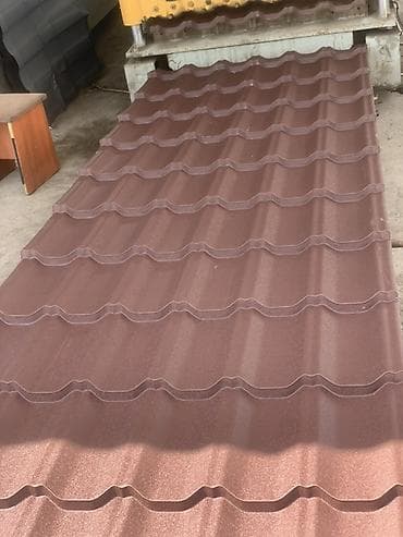 Металлочерепица: Металлочерепица профилированная - Тип профиля: волновая — 1