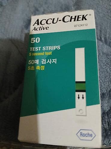 тарых тест: Тест-полоски Accu-Chek Active - Назначение: измерение уровня глюкозы — 1