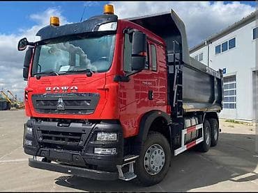 хово бортовой: Услуги самосвала HOWO. Перевозка и поставка сыпучих и инертных — 8