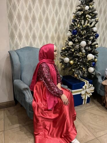 аренда свадебного платья бишкек: Кече көйнөгү, Барпайган модель, 44, 46 (M), Жеңдери: Фонариктер, Мусулман — 3