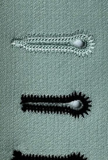 ваеная форма: Услуга: профессиональная обработка петель на одежде - Глазковая — 6