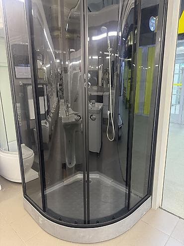 козье: Душевая кабина Полукруглая, Размер: 2150 x 90 см, Покрытие: Матовое — 5