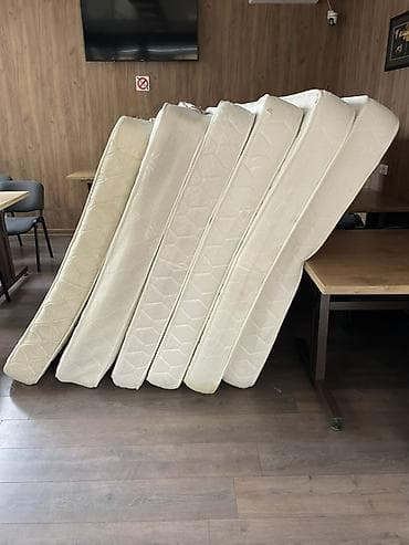 Спальные матрасы: Спальный матрас, Б/у, Двуспальный, Турция, Боннельная система пружин, Жаккард, Другой бренд, Матрасы средней жесткости, Самовывоз — 2
