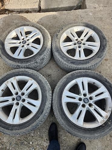 унаалар: Дөңгөлөктөр монтажда 235 / 55 / R 18, All-season, Комплект, Жеңил унаалар, Куйма, тешиктери - 5 — 3