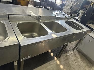 Оборудование для производства: Моечная модуль из нержавейки для кафе и ресторанов - Модульная — 2