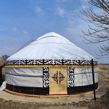 математика 6 класс с.к.кыдыралиев а.б.урдалетова г.м.дайырбекова гдз: Боз үйлөр сатылат, Каркасы Металл, 40 баш, Диаметри 5 метр — 4