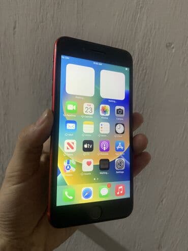 айфон ха: IPhone 8 Plus, Б/у, 64 ГБ, Красный, Защитное стекло, Чехол, Кабель, 100 % — 2