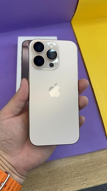 бэушный iphone: IPhone 16 Pro, Б/у, 256 ГБ, Коробка, 99 % — 3