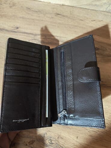 сумка и кошелек набор: Портмоне 
Натуральная кожа — 3