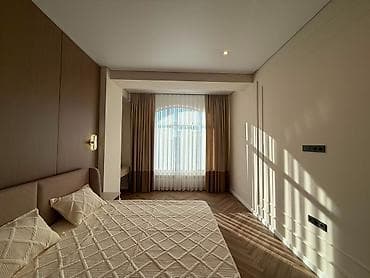 Квартиры: 2 комнаты, 76 м², Асанбай мкр Элитка, 6 этаж, Дизайнерский ремонт — 9