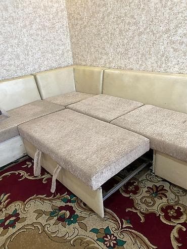 евростиль мебель: Модульный диван, Б/у — 3